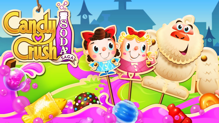 Кросс-продвижение в Candy Crush Soda Saga