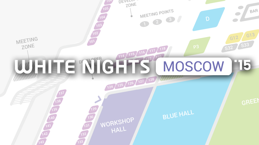 90 процентная скидка для инди-разработчиков на White Nights Moscow 2015