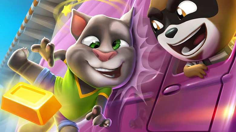 Talking Tom Gold Run преодолел отметку в 10 млн загрузок