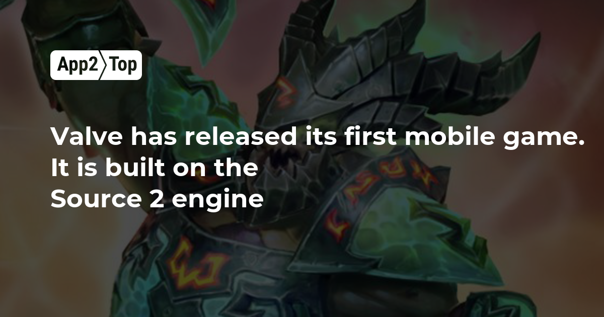 Valve has released its first mobile game. It is built on the Source 2